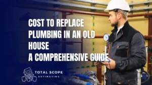 Cost to Replace Plumbing in Old House